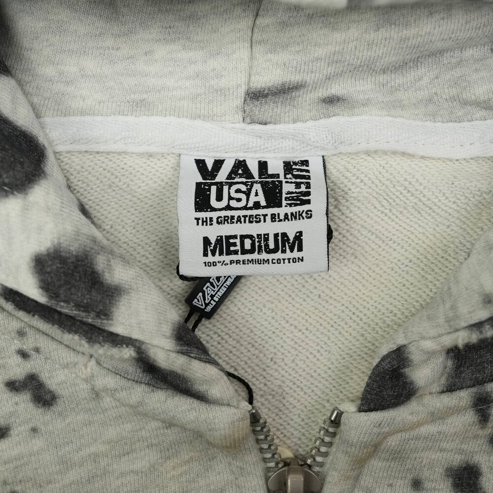 Vale Forever Cheetah Full Zip Hoodie Grey - Picture 4 of 7